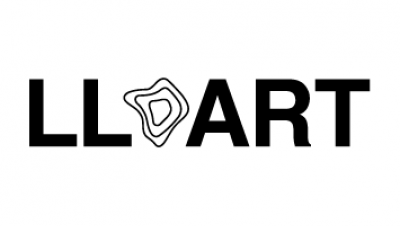 lettere: LL ART su fondo bianco. Logo del concorso