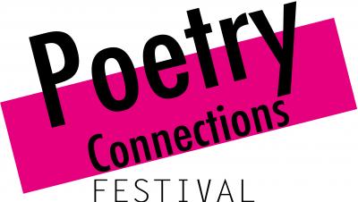 la scritta poetry connections festival, logo dell'evento